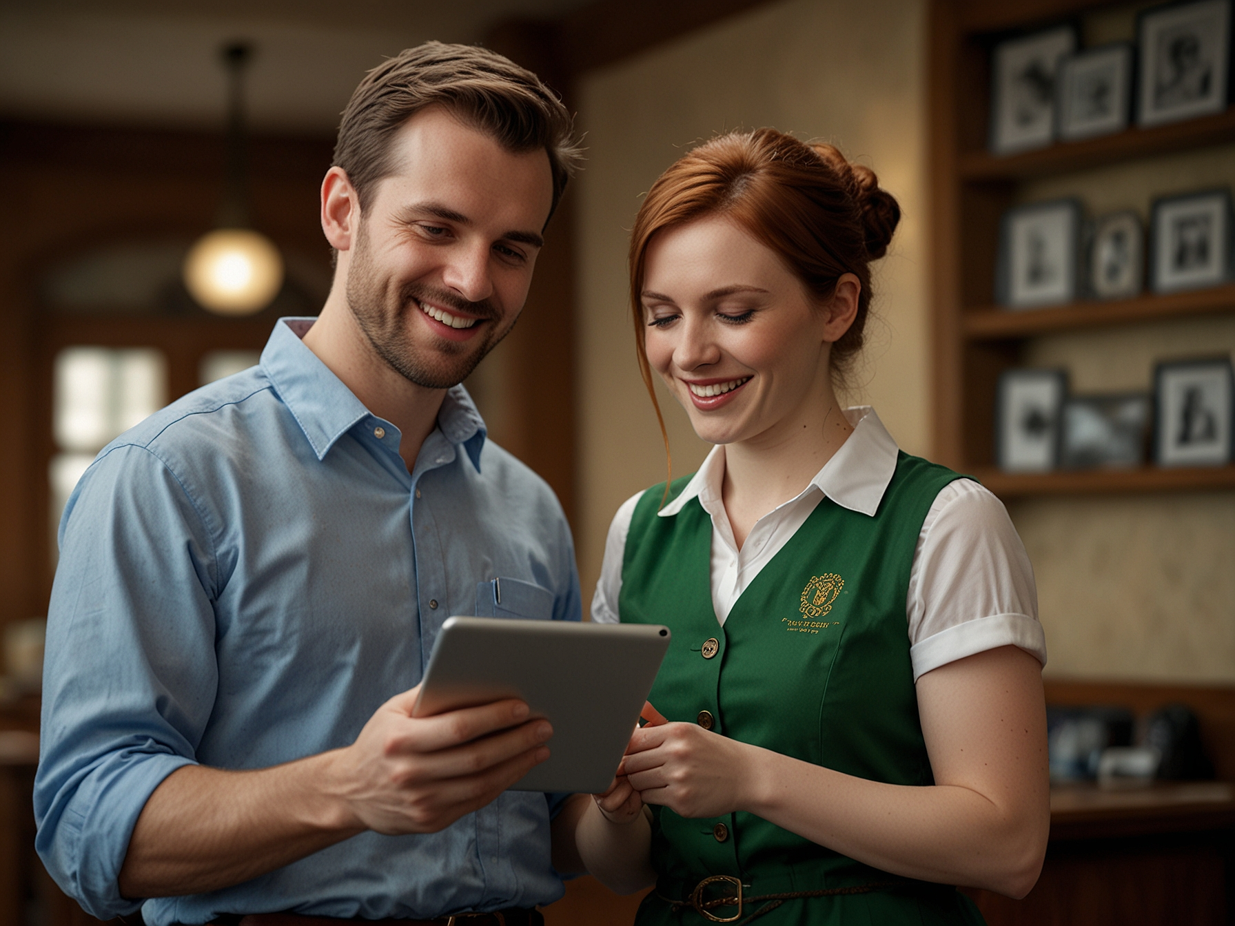 Puntit signup hero with welcoming Irish staff